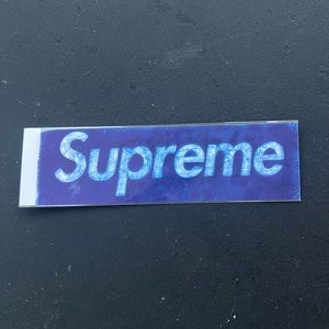 supreme moldokin pen box logo sticker